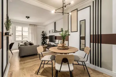 Zona de estar de Ipala - 1 bedroom in Chamartín