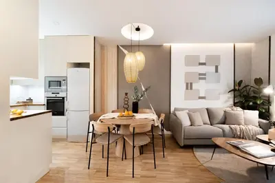 Una cocina o zona de cocina en Inari - 2 bedrooms in Ríos Rosas