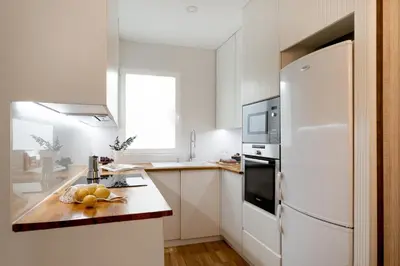 Una cocina o zona de cocina en Inari - 2 bedrooms in Ríos Rosas