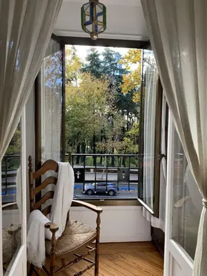 Un balcón o terraza de PRECIOSO APARTAMENTO en el EL CENTRO DE MADRID