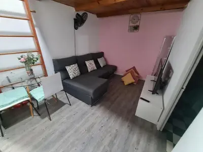 Zona de estar de Estudio céntrico