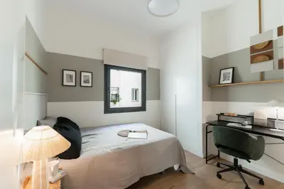 Cama o camas de una habitación en Bolea - 4 bedrooms in Jerónimos