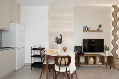 Una cocina o zona de cocina en Faia - 1 bedroom in Lista