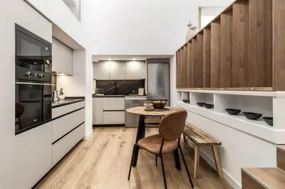Una cocina o zona de cocina en Formia - 2 bedrooms in Azca