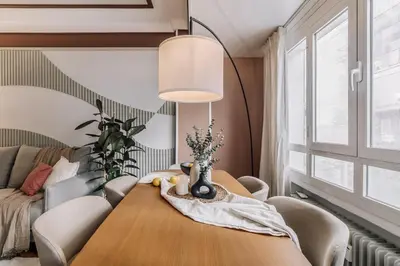 Zona de estar de Huzur - 3 bedrooms and terrace in Castellana