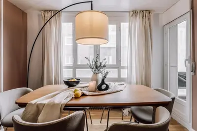 Zona de estar de Huzur - 3 bedrooms and terrace in Castellana