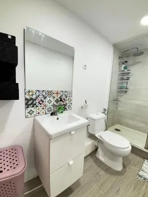 Un baño de Loft Som Centro Temporal