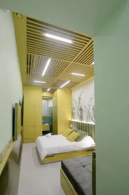 Cama o camas de una habitación en NEW Art Deco Madrid Atmosphere!