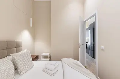 Cama o camas de una habitación en Waou Essence VI Antón Martín - Corta Duración