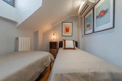 Cama o camas de una habitación en 3 min walk - Puerta del Sol - AC Every Room - Desk