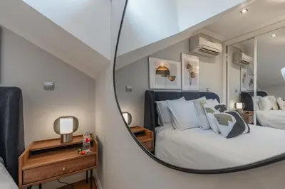 Cama o camas de una habitación en 3 min walk - Puerta del Sol - AC Every Room - Desk