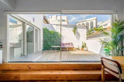 Un balcón o terraza de Luxury Design Penthouse in Madrid Center
