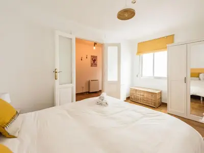Cama o camas de una habitación en Refugio de San Lorenzo