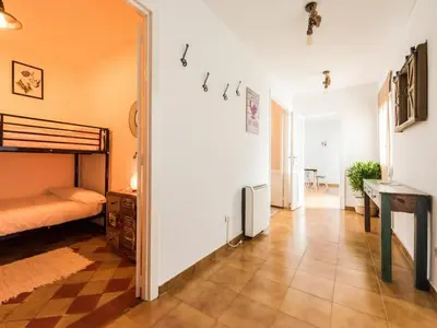 Cama o camas de una habitación en Refugio de San Lorenzo