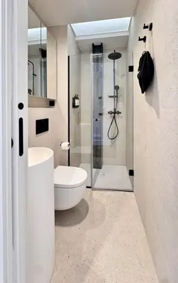 Un baño de Stylish Plaza Mayor View Prime City Location