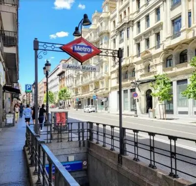 Plano de Coqueto Apartamento en Barrio Las Letras