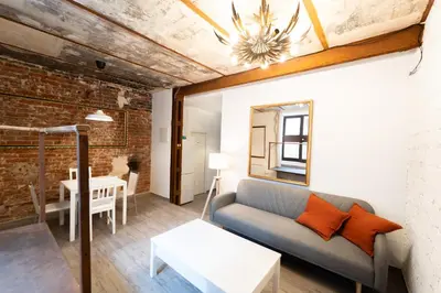 Zona de estar de Casa para 4 Chamberi