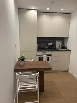 Una cocina o zona de cocina en Suites in Downtown Madrid