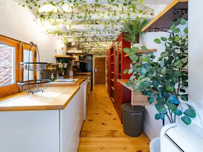Una cocina o zona de cocina en Palomar de Atocha