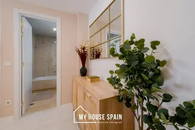 Un baño de MyHouseSpain - Encantador apartamento en Madrid