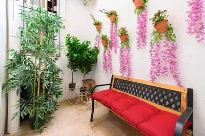 Zona de estar de Loft de 2 dormitorios en el centro de Madrid Temporal LDV330