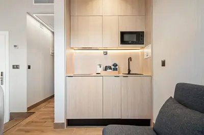 Una cocina o zona de cocina en Dobo Madrid Ricardos