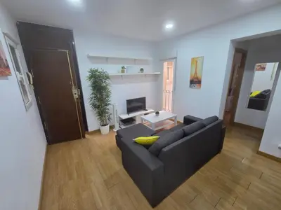 Zona de estar de Apartamento en Fuente del Berro