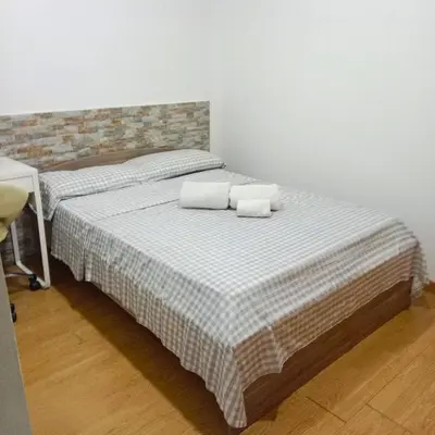 Cama o camas de una habitación en Apartamento en Fuente del Berro