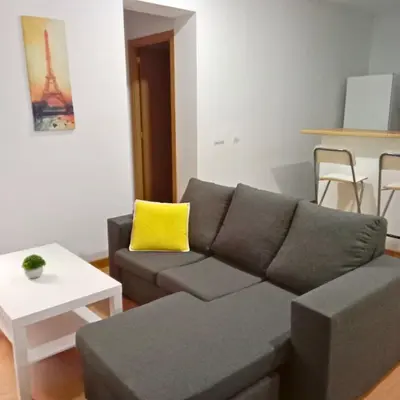 Zona de estar de Apartamento en Fuente del Berro