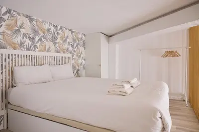Cama o camas de una habitación en JRC Apartamento reformado en Legazpi
