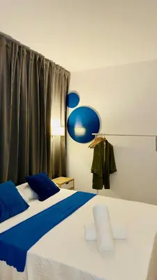Cama o camas de una habitación en Habitación Toledo D