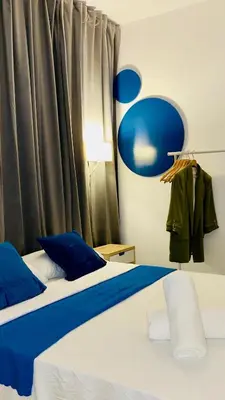 Cama o camas de una habitación en Habitación Toledo D