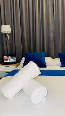 Cama o camas de una habitación en Habitación Toledo D