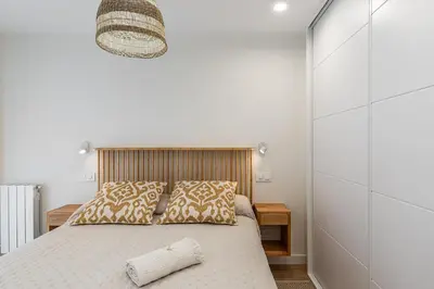 Cama o camas de una habitación en Waou Malasaña VII - Alquiler Corta Duración