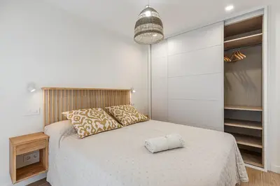 Cama o camas de una habitación en Waou Malasaña VII - Alquiler Corta Duración