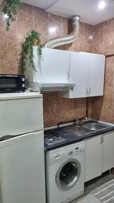 Una cocina o zona de cocina en Estudio Madrid 4C
