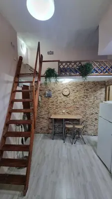Una cocina o zona de cocina en Estudio Madrid 4C