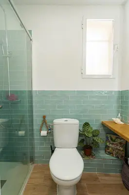 Un baño de El Cerro Bermejo