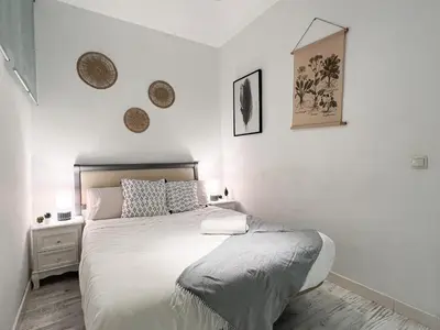 Cama o camas de una habitación en El Hogar del Salitre