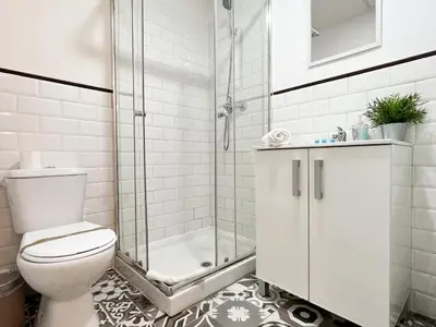 Un baño de El Hogar del Salitre