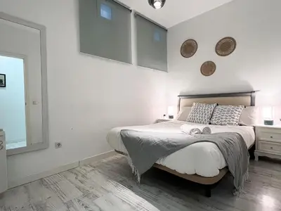 Cama o camas de una habitación en El Hogar del Salitre
