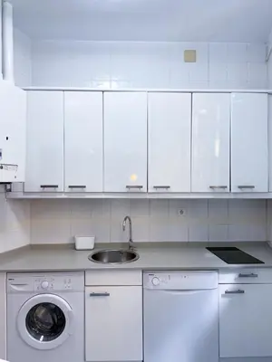 Una cocina o zona de cocina en Aparta-Estudio en Plaza Mayor