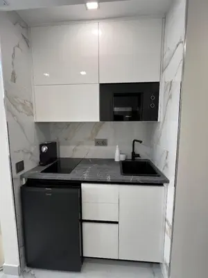 Una cocina o zona de cocina en Apartamento Santos II en Recoletos