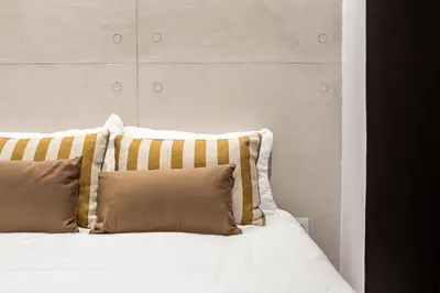 Cama o camas de una habitación en Donoso Red Apple