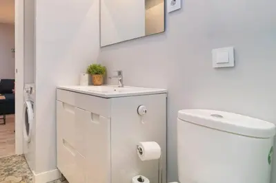 Un baño de Comfortable Studio in Lavapies - Madrid Center