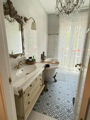 Un baño de Habitación baño privado Atocha