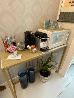 Una cocina o zona de cocina en Habitación baño privado Atocha