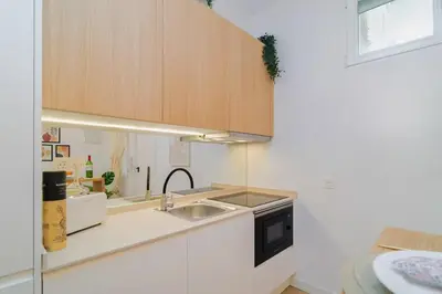 Una cocina o zona de cocina en Lavapies Loft culture and design