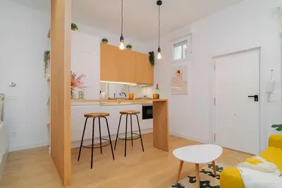 Una cocina o zona de cocina en Lavapies Loft culture and design