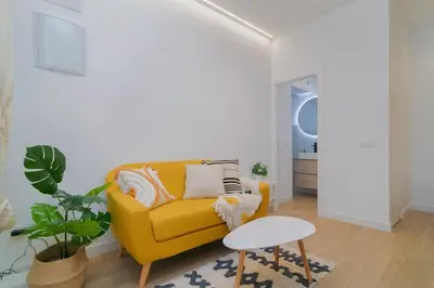 Zona de estar de Lavapies Loft culture and design